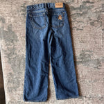 Load image into Gallery viewer, Abercrombie Kids Low Rise Baggy Jeans Embroidered Teddy Bear 5/6 Long

