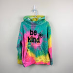 Load image into Gallery viewer, Happy Kids USA Tie Dye Be Kind Hoodie Sweatshirt S
