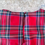 Load image into Gallery viewer, Vineyard Vines Girls' Taffeta Puff Sleeve Dress Royal Stewart Red Plaid L
