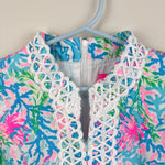 Load image into Gallery viewer, Lilly Pulitzer Girls Mini Franci Dress Multi Coral Bay Small 12
