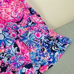 Load image into Gallery viewer, Lilly Pulitzer Girls Mini Loro Dress High Tide Navy in Turtle Amazement XL
