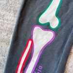 Load image into Gallery viewer, Mini Boden Halloween Skeleton Jogger Smoke Grey 6
