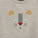Load image into Gallery viewer, Moulin Roty Applique Cat Sweatshirt Dress 23 Months
