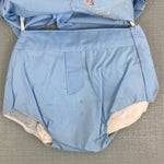 Load image into Gallery viewer, Vintage Mayfair Kids Blue Elephant Diaper Shirt Set Newborn
