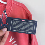 Load image into Gallery viewer, Vineyard Vines French Terry Graphic Sweatshirt Just Peachy Lobster Small 8-10 NWT
