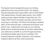 Load image into Gallery viewer, Spyder Stevie Winter Ski Snowsuit Blue 6
