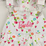 Load image into Gallery viewer, Vintage Barbie Flower Overalls 3T
