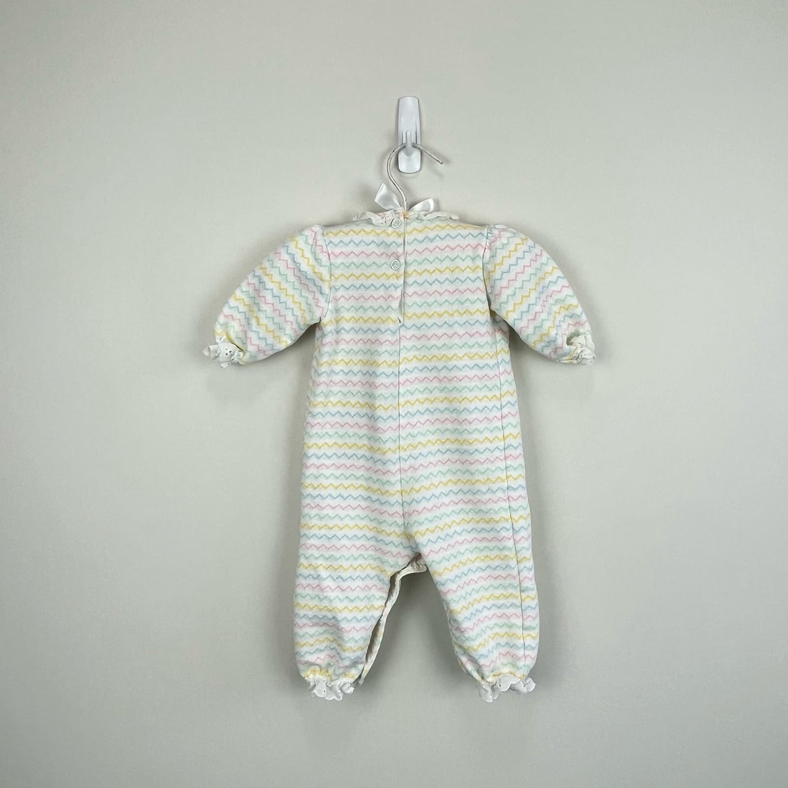 Vintage Carter's Pastel Striped Coverall 6 Months USA
