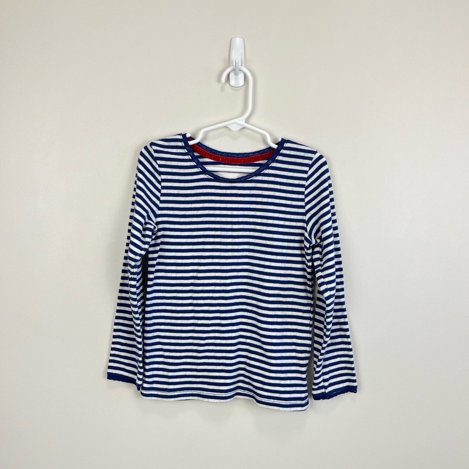 Mini Boden Supersoft Pointelle T-Shirt 6-7 Years