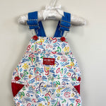 Load image into Gallery viewer, Vintage OshKosh B'gosh Beach Shortalls 4T USA
