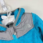 Load image into Gallery viewer, The North Face Girls Blue Fleece Oso Hoodie Jacket 18-24 Months
