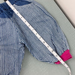 Load image into Gallery viewer, Vintage Little by Little Striped Bubble Jeans 12 Months
