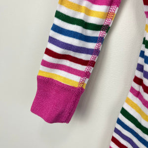 Hanna Andersson Rainbow Stripe Pajamas 85 cm 2T