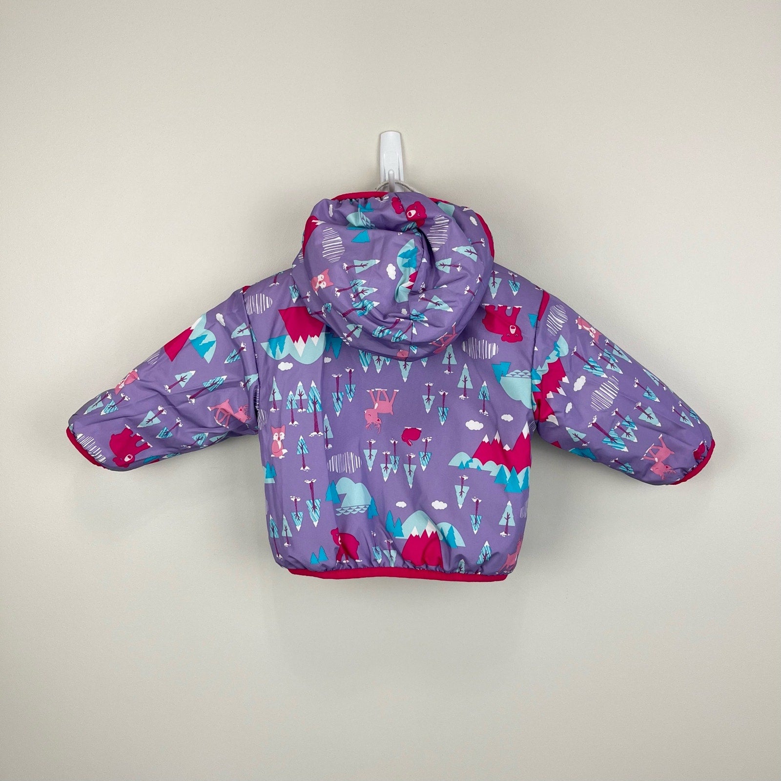 The North Face Girls Reversible Perrito Jacket 3-6 Months