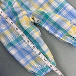 Load image into Gallery viewer, Vintage Good Lad of Philadelphia Plaid Bunny Suit Romper 3-6 Months USA
