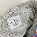 Load image into Gallery viewer, L.L. Bean Kids Down Jacket Colorblock Cobalt Sea M 10-12
