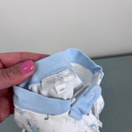 Load image into Gallery viewer, Magnolia Baby Tiny Tee Time Print Zip Footie Newborn
