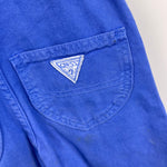 Load image into Gallery viewer, Vintage Guess Purple Denim Shortalls 2T
