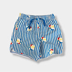 Load image into Gallery viewer, Hanna Andersson Print Dolphin Vent Swim Trunks Beach Balls 110 cm 5T
