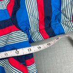 Load image into Gallery viewer, Patagonia Reversible Tribbles Jacket Blue Red Stripes 2T
