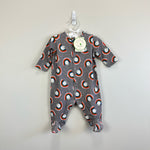 Load image into Gallery viewer, The Bonnie Mob Baby Dreamer Sleepsuit Gray Dove 3-6 Months NWT
