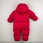Load image into Gallery viewer, Columbia Snuggly Bunny Bunting Down Snow Suit Red 6-12 Months
