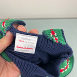 Load image into Gallery viewer, Hanna Andersson Holiday Sweater Jumper Dress Gnome Sweet Gnome 70 cm 6-12 Months
