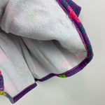 Load image into Gallery viewer, Vintage The Place Purple Floral Sweatshirt Dress M 12-18 Months
