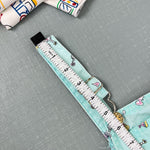 Load image into Gallery viewer, Vintage OshKosh B'gosh Aqua Beach Shortalls 6 USA
