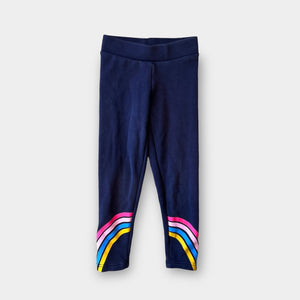 Old Navy Rainbow Fleece Leggings 6-7