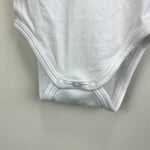 Load image into Gallery viewer, Jacadi Paris White Petal Collar Bodysuit 6 Months
