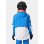 Load image into Gallery viewer, Helly Hansen Girls Stellar Detachable Hood Ski Jacket Ultra Blue 10
