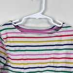 Load image into Gallery viewer, Mini Boden Rainbow Stripe Breton Top 7-8
