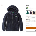 Load image into Gallery viewer, L.L. Bean Kids' Hi-Pile Fleece Jacket Bright Navy Small 8 NWT

