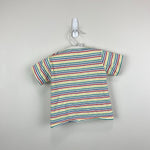 Load image into Gallery viewer, Vintage Sears Rainbow Striped T-Shirt Medium Infant USA
