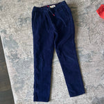 Load image into Gallery viewer, Mini Boden Cozy Corduroy Drawcord Trousers Navy Blue 10
