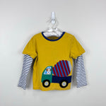Load image into Gallery viewer, Mini Baby Boden Applique Cement Mixer Truck T-Shirt 2-3
