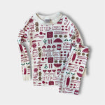 Load image into Gallery viewer, Hanna Andersson Christmas Cookie Long John Pajamas 110 cm 5T
