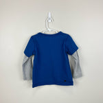 Load image into Gallery viewer, Tea Collection Blue Motorcycle Tee 4-5
