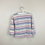 Load image into Gallery viewer, Vintage Healthtex Striped Heart Turtleneck Top 4T USA
