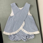 Load image into Gallery viewer, Vintage Samara Applique Sailboat Dress Set 18 Months
