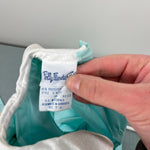 Load image into Gallery viewer, Vintage Polly Flinders Smocked Smocked Aqua Dress 2T
