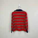 Load image into Gallery viewer, Vintage Healthtex Long Sleeve Striped Polo Shirt 7 USA
