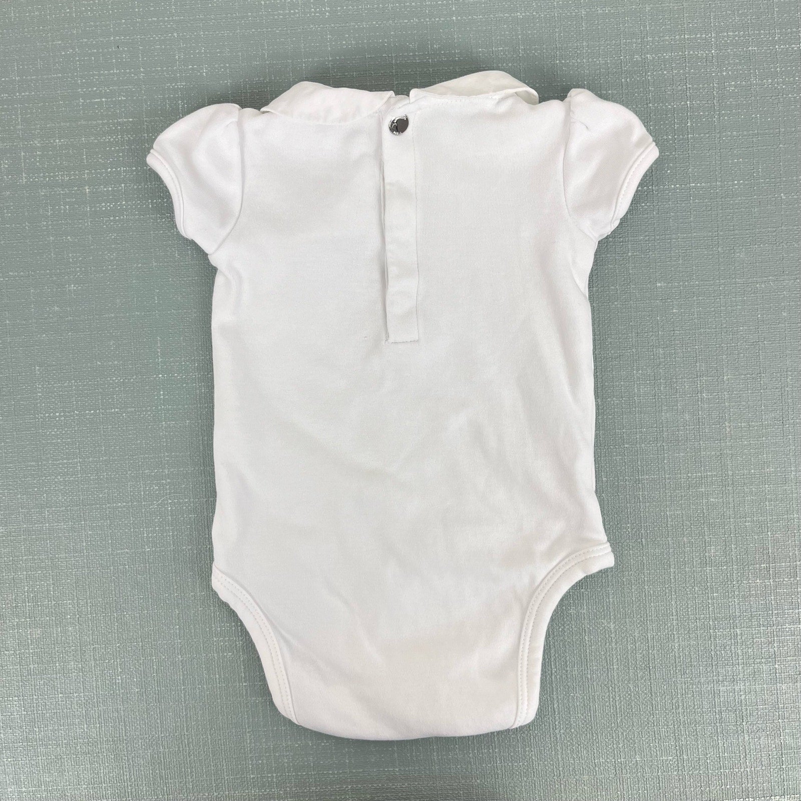 Jacadi Oh La La Paris! White Bodysuit 1 Month