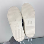 Load image into Gallery viewer, Veja Unisex V-10 Big Kids Lace Up Sneakers White Cobalt 2 NWT
