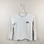 Load image into Gallery viewer, Vineyard Vines Long Sleeve Surf Van Pocket T-Shirt M 10-12
