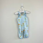 Load image into Gallery viewer, Vintage Carter's Blue Beach Overalls 9 Months USA
