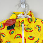 Load image into Gallery viewer, L.L. Bean Toddlers&#39; Sun-and-Surf Bodysuit Yellow Rainbow 3T NWT
