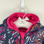 Load image into Gallery viewer, Patagonia Girls Reversible Down Sweater Hoody Jacket 3-6 Months
