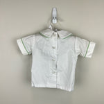 Load image into Gallery viewer, Vintage Glorimont Reversible Bunny Tools Applique Shortall Set XS 6 Months USA
